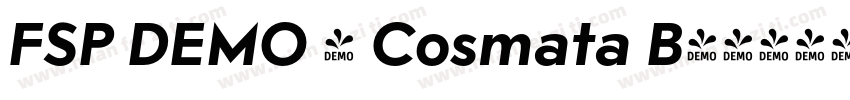 FSP DEMO - Cosmata B字体转换